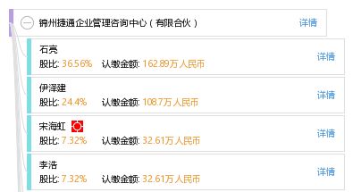 錦州捷通企業管理咨詢中心 有限合伙